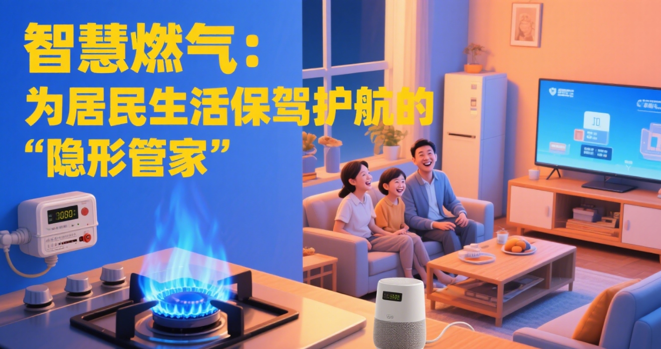 智慧燃?xì)猓簽榫用裆畋ｑ{護(hù)航的 “隱形管家”
